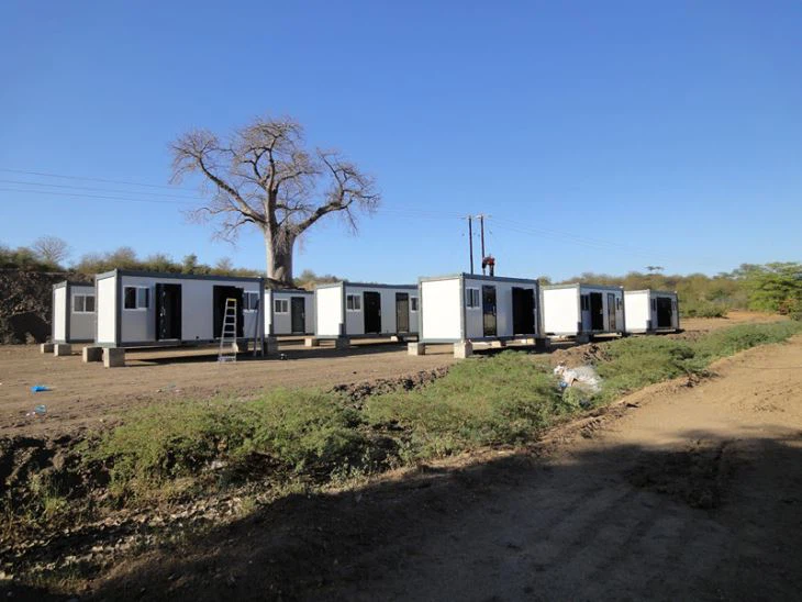 Сглобяема къща за къмпинг контейнери за доставка